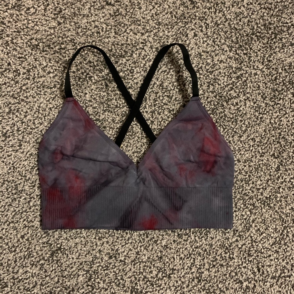 Spiritual gangster tie dye sports bra size xs/s